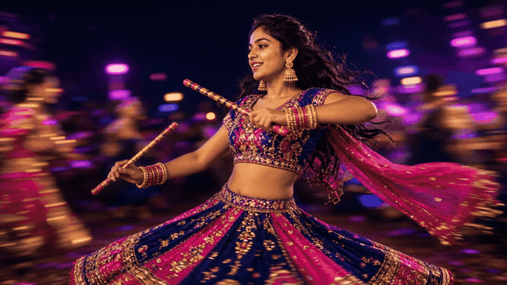 Garba Navratri cinematic