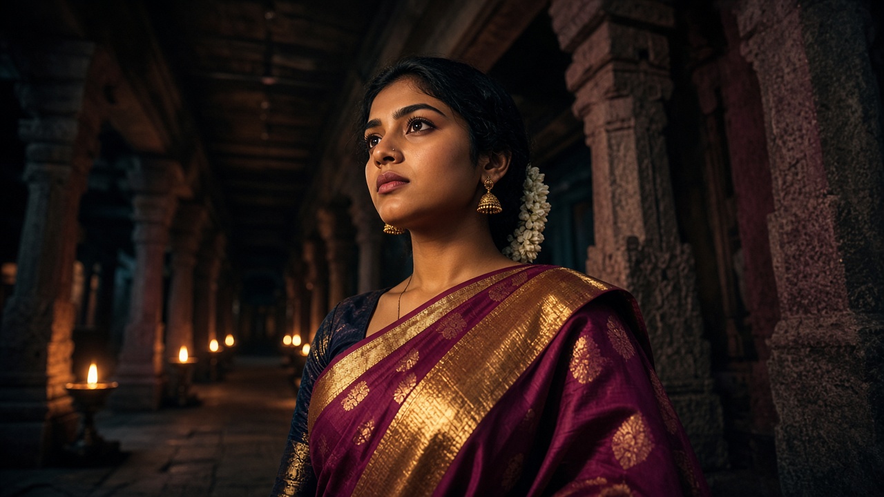 South Indian saree cinematic